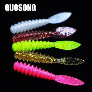 36mm 0.4g Wobblers Mini Ocean Rock Pesca Soft Iscas de Borracha Soft Iscas Soft Worm Iscas Artificiais Bass Silicone Peixe - Product Image 4