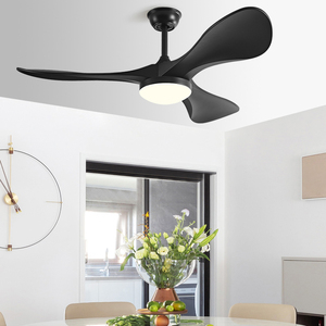 <span class=keywords><strong>Ventilador</strong></span> <span class=keywords><strong>de</strong></span> <span class=keywords><strong>Techo</strong></span> Moderno Silencioso <span class=keywords><strong>con</strong></span> Luz, 42, 52 y 60 Pulgadas, 3 Aspas <span class=keywords><strong>de</strong></span> ABS Reversibles, Control Remoto, Motor DC, Decorativo para el Hogar - Product Image 2