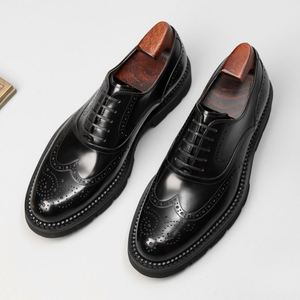 Nouvelle Collection 2025 – Bottines Chelsea en Cuir pour Homme – Style Rétro Britannique – Formelles et Décontractées – Chaudes et Confortables – Modèle Monopièce - Product Image 3