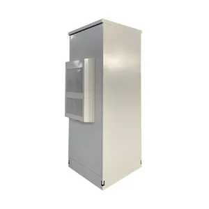 IP65 rittal Electrical Metal Enclosure 42u outdoor telecom cabinet with air conditioner