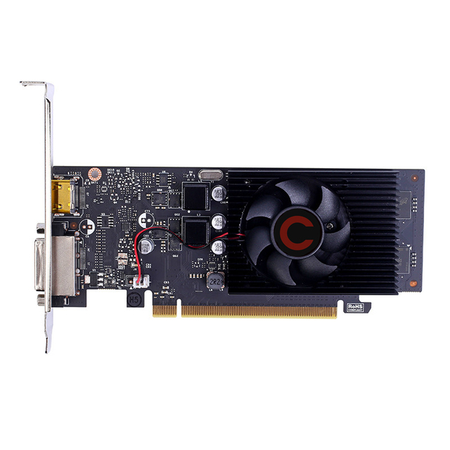 Gaming Low Profile GT 1030 2GB Graphics Card DDR5 for PC Game