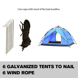 Tienda de <span class=keywords><strong>camping</strong></span> familiar inflal al aire libre de calidad de lujo más vendida para <span class=keywords><strong>la</strong></span> venta de tiendas de campaña de doble capa - Product Image 4