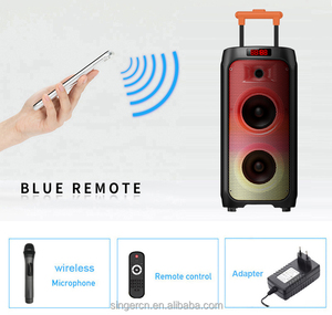 ABS-<span class=keywords><strong>206</strong></span>-01 Haut-parleur Bluetooth de haute qualité à double woofer pour DJ de fête avec prise en charge TF pour les fêtes en extérieur et l'utilisation en home cinéma - Product Image 5