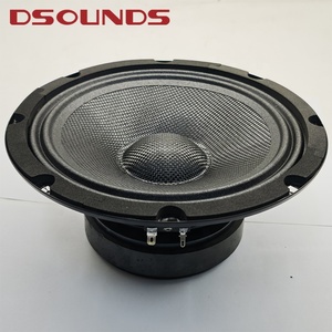 Altavoz de Rango Medio de 8 Pulgadas y Bajo Costo <span class=keywords><strong>para</strong></span> Audio de Coche, Altavoz Subwoofer Pro Audio con Cesta Personalizable <span class=keywords><strong>para</strong></span> Sistemas de Audio de Coche - Product Image 1