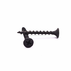 GB/<span class=keywords><strong>T</strong></span> 14210 en acier <span class=keywords><strong>au</strong></span> carbone oxyde noir vis de cloison sèche de fil grossier - Product Image 5