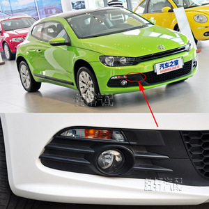 ฝาครอบตะขอเกี่ยวกันชนหน้ารถ Volkswagen Scirocco รุ่น Shengxuan สีดำ ผลิตจากพลาสติก PP สำหรับปี 2008-2014 - Product Image 3