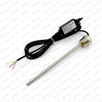 Joint métallique G1/2 "boîtier fileté 4 fils câble 3M capteur de température PT100 + sortie numérique RS485 Modbus