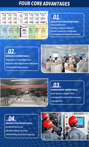 Pannelli Isolanti in Lana di Roccia Resistenti al Fuoco e ad Alto Assorbimento Acustico per Forni, Officine e Magazzini - Product Image 4