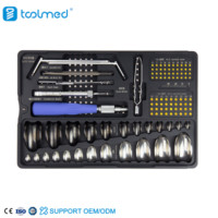 Kit médical de remplacement de prothèse de genou TOOLMED, en titane, certifié CE Classe III, consommables vétérinaires, système PGR