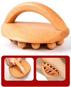 Lüks ev kullanımı Gua Sha refleksoloji vücut meridyen ve selülit kaldırma rahatlatıcı ürünler için masaj aleti ahşap fırçalar - Product Image 6