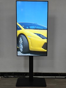 VETO Wholesale 43 55 Inch 28.5mm Ultra Silm 4K UHD Signage Indoor Commercial Digital Menu Board Lcd Advertising <b>Display</b> - Product Image 1
