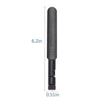 Offre Spéciale!! Palette plate double bande 2.4 GHz 5.8 Ghz Antenne 160mm 8dBi Omni Antenne WIFI RP-SMA connecteur pour Routeur Sans Fil