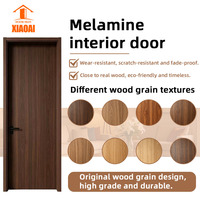 Porte de bureau insonorisée au design minimaliste, pour usage intérieur, construction en panneaux de mélamine pour immeubles de bureaux