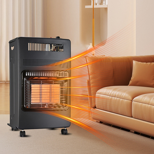 Chauffage radiant mobile au propane avec brûleur céramique, unité de chauffage au gaz pour usage résidentiel intérieur, marque privée - Product Image 6