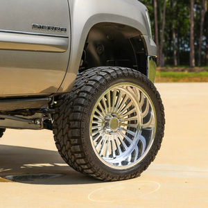 Rueda Personalizada Super Forjada 20X10 22X10 24X12 26X14 8x200 8x170 8x200 8x210 para Camioneta F250 F350 de 20 22 24 26 Pulgadas - Product Image 3