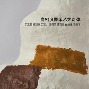 โคมไฟระย้าสไตล์วาบิซาบิแบบญี่ปุ่น สีครีม โคมไฟห้อยดีไซน์นอร์ดิก สำหรับห้องนอน เคาน์เตอร์บาร์ สไตล์ฝรั่งเศสสุดสร้างสรรค์ - Product Image 4