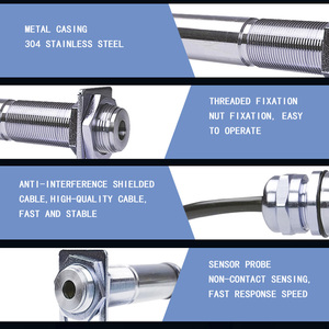 Sensor de Termômetro Infravermelho de Alta Precisão 4-20mA Sonda Transmissora de Medição de Temperatura - Product Image 4