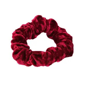 Scrunchies girl's curly hair ties Bulk various velvet ponytail holders alloy hair accessories hair decoration hair headband hair band for girls