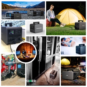 Bộ Khởi Động Ắc Quy Xe Hơi Đa Năng 1000W Trạm Năng Lượng Mặt Trời Di Động Pin Dự Phòng Trạm Điện Dự Phòng - Product Image 3