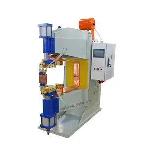 Pneumatic wire mesh spot welding machine, single head mesh welder, welder for birds cage welding machine