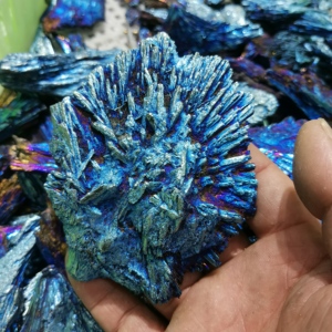 Minerales de cuarzo cristal turmalina arcoíris titanio alta calidad al por mayor técnica curativa natural pulida - Product Image 4