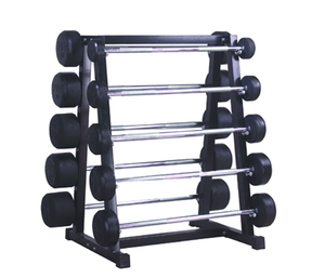 Commerciale <span class=keywords><strong>Palestra</strong></span> Attrezzature Per Il Fitness Prodotto Su Misura 10 <span class=keywords><strong>set</strong></span> di 3 millimetri di Spessore Del Tubo Fissa In Acciaio Bilanciere Rack di Stoccaggio BW4004 - Product Image 1