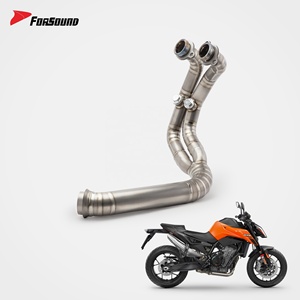 Système d'échappement de moto à prix de gros Forsound <span class=keywords><strong>Factory</strong></span>, collecteur d'échappement, tube intermédiaire pour <span class=keywords><strong>KTM</strong></span> Duke 790 890 ADV, CFmoto NK800 <span class=keywords><strong>Racing</strong></span> - Product Image 6
