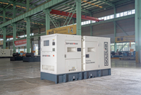 Groupe électrogène Goldlink triphasé 100 kVA/80 kW alimenté par des générateurs diesel silencieux pour centrale électrique