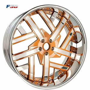 Jantes en aluminium forgé FSB à profil profond et concave, personnalisation PCD ET, finition sur mesure - Product Image 3