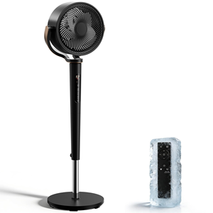 Ventilador de torre de plástico de doble propósito para refrigeración y calefacción doméstica con control remoto, diseño vertical, 3 velocidades y bajo nivel de ruido - Product Image 1