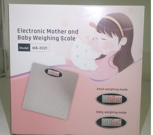 디지털 전자 아기 체중계 가정용 LED 디스플레이 미끄럼 방지 100g Grad <span class=keywords><strong>180kgs</strong></span> 최대 용량 어머니-아기 체중계 - Product Image 5