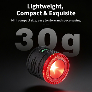 Luz Magnética para Bicicleta ESLNF con Sensor de Freno, Luz Trasera Impermeable, Recargable Tipo C para Ciclismo MTB - Product Image 5