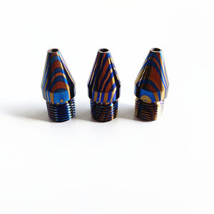 قسط ثلاثي الألوان تيتانيوم دمشقي EDC القلم الدقة باستخدام الحاسب الآلي تشكيله سلك تقنيات الحفر EDM خدمات الآلات واحدة من نوعها - Product Image 5