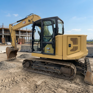 Mini-excavatrice Caterpillar Cat307.5 d'occasion en bon état, économique, en promotion pour projets agricoles - Product Image 1