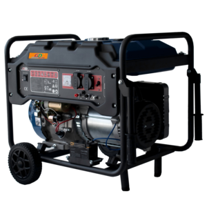 เครื่องกำเนิดไฟฟ้าเบนซิน 7kW รุ่น EG8000ES สตาร์ทแบบใช้น้ำมันเบนซิน, เฟสเดียว ให้กำลังไฟคงที่ พกพาสะดวกสำหรับใช้งานในชีวิตประจำวัน - Product Image 5