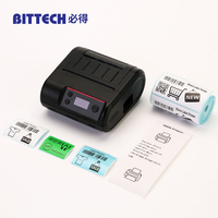 3 Inch Mini Mobile Label penerimaan Bt Handheld Portable Printer dan perhiasan Label harga Printer