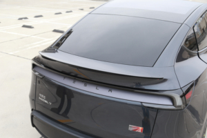 Tesla Model Y Juniper Arka Dudak Bagajı için ABS Mat Siyah Şişirme Kalıplama Araç Spoyleri - Product Image 5