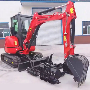 Livraison Gratuite Mini-Excavatrice 3,5 Tonnes Moteur EPA, Mini-Excavatrice sur Chenilles 0,8 Tonne, Excavatrice Agricole 1 Tonne 2 Tonnes à Vendre - Product Image 4
