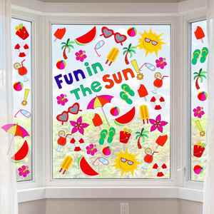 Custom UV Digital Printing <b>Vinyl</b> Window Sticker Perforated One Way Vision for Shop Promotion Personalized Print - Product Image 2
