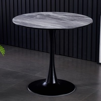 Table basse simple YOUTAI en bois, table ronde, vente chaude
