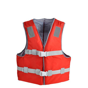 معتمد من خفر السواحل سترة نجاة للرجال سترة سباحة غير رسمية للأطفال البالغين من الدنيم - Product Image 4