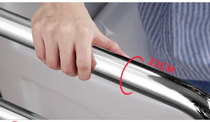 Schwerlast-U-förmiger Edelstahl-Badezimmer-Haltegriff - Toiletten-Sicherheitshandlauf für Behinderte, Direkt vom Hersteller - Product Image 5