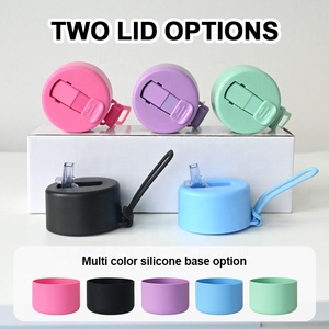 Özel Logo suyu kahve 25oz BPA ücretsiz çevre dostu kaymaz Tritan plastik yeniden kullanılabilir su şişesi Flip up saman ile - Product Image 6