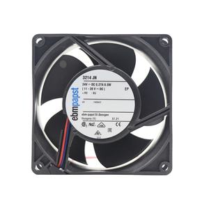 Ventilador de Refrigeración para Gabinete ebmpapst 3214JN 24V DC 6.5W 76.5CFM 9238 92x92x38mm 6000RPM con Rodamiento de Bolas y Módulo de Alimentación - Product Image 1