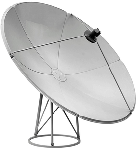 Antena Parabólica de Banda C de 240 cm, Antena de <span class=keywords><strong>TV</strong></span> <span class=keywords><strong>Solo</strong></span> RX, Antena de Montaje en Suelo de 8 pies - Product Image 2