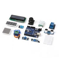 Kit de démarrage de module de capteur Robowiz pour Arduino Set R3 0.96 OLED 1602 écran LCD avec tutoriel pour Arduino uno