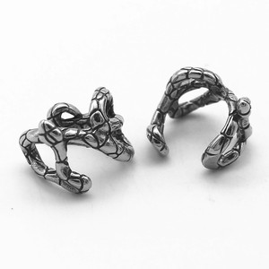 yunnique Snake <b>Cuff</b> <b>Earrings</b> Titanium Steel Animal Shape Geometric Design For Men And Women Fashion Jewelry - Product Image 2