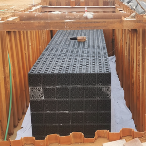 Cisterna de Plástico PP de Alta Estabilidad y Larga Duración para Recolección de Aguas Pluviales, Módulo de Tanque Subterráneo - Product Image 3