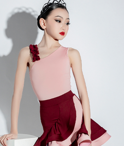 Conjuntos profesionales de trajes de <span class=keywords><strong>baile</strong></span> latino para niñas Competiciones infantiles Ropa de actuación para prácticas de <span class=keywords><strong>baile</strong></span> y competiciones - Product Image 1