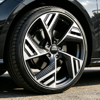 Jantes en alliage forgé monobloc 15-26 pouces à 5 branches avec texture à points, jantes personnalisées pour véhicules électriques, SUV et berlines